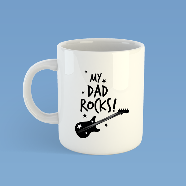 Bluey Dad Mum Love Father's Day Mother's Day Ceramic Mug 11oz